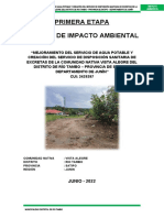 Estudio de Impacto Ambiental VISTA-ALEGRE