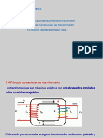 UNIDAD I-1.4 Principio Operacional Del Transformador