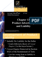 Chapter 13-Business Marketing and Products Ads and Product Safety - Tagged