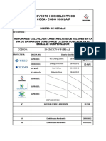 Proyecto Hidroeléctrico Coca - Codo Sinclair: Diseño de Detalle