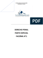 Facsímil Derecho Penal Parte Especial N°1