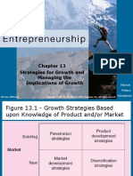 Chapter 13 - Strategies For Growth and Managing Implications of Growth