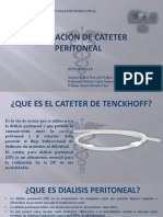 Colocacion de Cateter Peritoneal 1