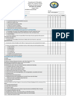 Suggested Checklist For Teacchers Eval 2021