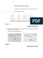 Pressure Topical Past Papers With Solutions