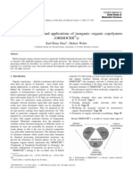 Synthesis, Properties and Applications of Inorganic-Organic Polymers