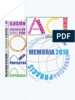 Memoria Fundación Proacis 2016