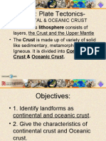 Continental and Oceanic Crust