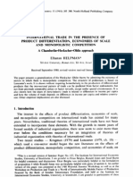 International Trade in The Presence of Product Differentiation, Economies of Scale and Monopolistic Competition A Chamberlin-Heckscher-Ohlin Approach