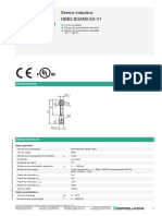 Sensor Inductivo NBB2-8GM40-E0-V1: Dimensiones