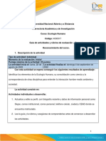 Guía de Actividades y Rúbrica de Evaluación - Tarea 1 Reconocimiento Del Curso