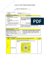 Sesión de Aprendizaje Arte - Modelado Del Aparato Digestivo