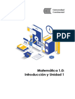 GUIA - U1 - Matemática 1.0