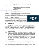 Informe Legal #063-2022... Constancia de Posesión de Inmueble