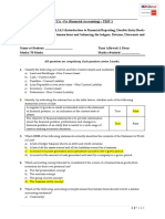 Acca Fa Test 1 - CHP 1,3,4,5 Soln