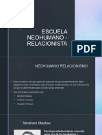 2.7 Escuela Neohumano Relacionista