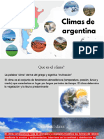 Climas Argentina - Geografia