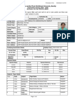 Mahatma Jyotiba Phule Rohilkhand University, Bareilly: Examination Session (2021 - 2022)