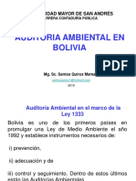 Auditoria Ambiental en Bolivia