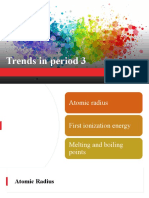 Trends in Period 3