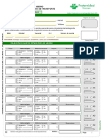 Solicitud de Abono Compensacion de Gastos de Transporte