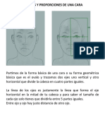 Medidas y Proporciones de Una Cara