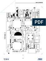 Fuente de Poder AOC 715t1180-3 Adpf24180a1 Psu