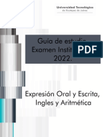 GuÍa de Estudio Examen Institucional 2022.