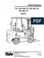 Yale GLP GP 050 060 Forklift Trucks Parts Manual PDF