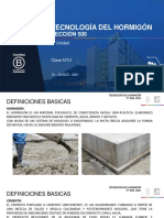 Clase N°01 - Tecnologia Del Hormigon - 500 - 12.03.2021