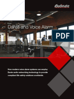 Audinate Dante Voice Alarm White Paper Roland Hemming