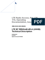 LTE Radio Access, Rel. LTE 17A, Operating Documentation, Issue 03