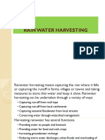 2 - Rain Water Harvesting