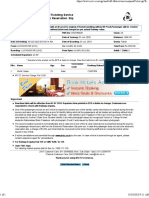 Irctc Sample Ticket Format