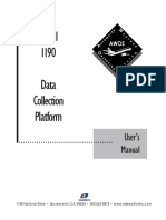 Model 1190 Data Collection Platform: User's Manual