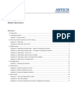 Amtech ProDesign Model Calculation