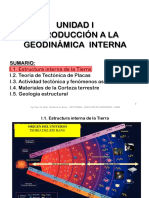 UNIDAD Ia - Introducción A Geodinámica Interna