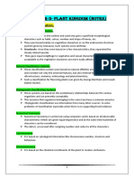 Chapter-3-Plant Kingdom (Notes) : Systems of Classification