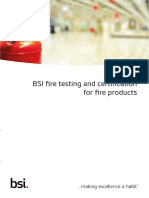 BSI Fire Standards Brochure UK en