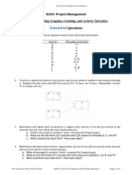 Tutorial 04 - Project Scheduling