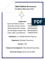 Informe Índice Bursátil Hang Seng