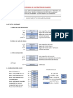 Diseño Muro de Contencion H 3.50m