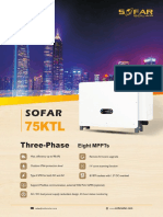 Datasheet Inversor 75W Sofar