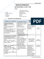 Sesiones Aprendizaje 06 Al 10 Junio