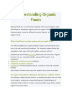 Understanding Organic Foods