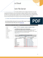 Import Data From File Server: 1. Install Java Standard Edition Runtime Environment (JRE)