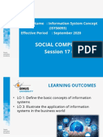 IS Concept 2020 - Session 17 - Social Computing (T)