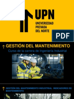 Gestión de Mantenimiento Sem 11 - 2022