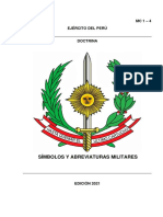 MC 1-4 Símbolos y Abreviaturas Militares