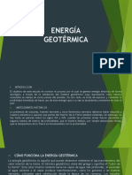 Energia Geotermica